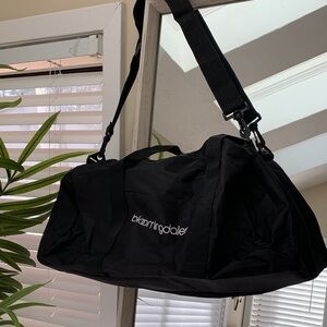 Bloomingdale's Classic Black Duffel Bag